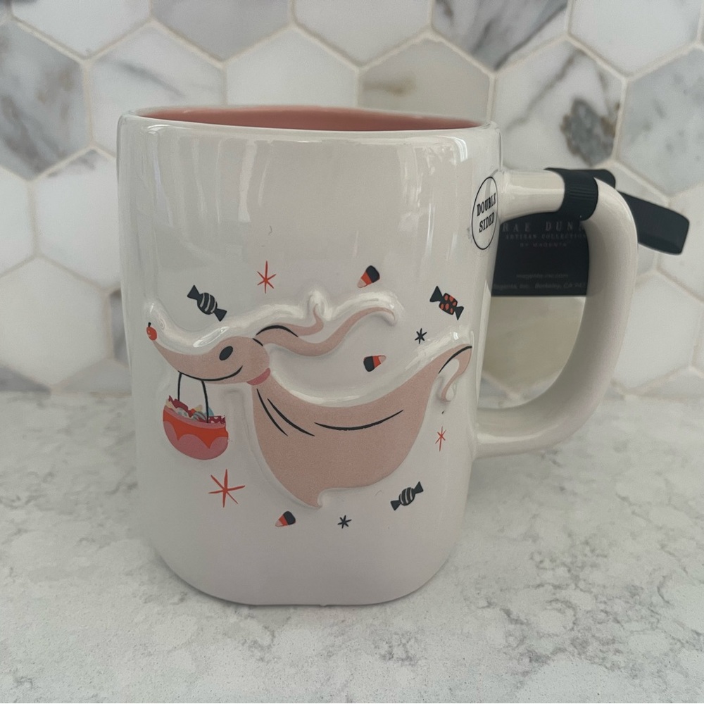 Rae Dunn / Disney Nightmare Before Christmas Zero “Haunted Hound” Mug